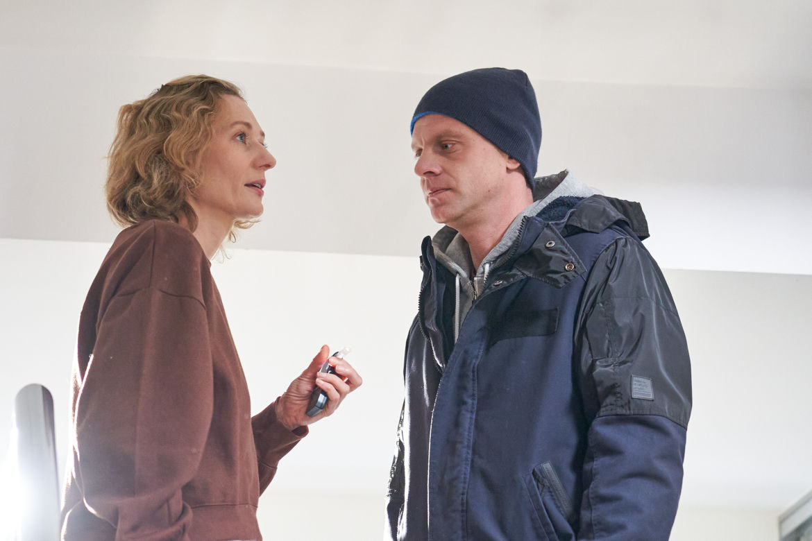 Na Wspólnej, odc. 3592: Jagna (Magdalena Popławska), Kamil (Kazimierz Mazur)