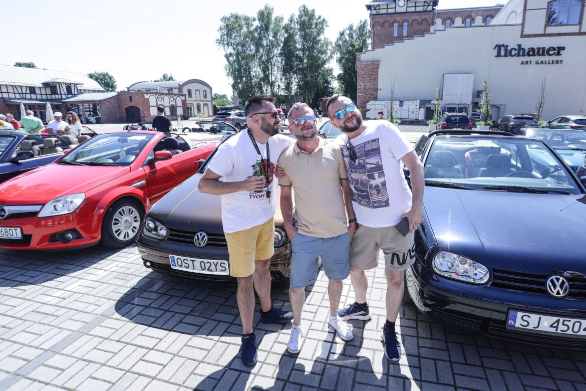 Zlot Kabrioletów 2023 w Tychach [ZDJĘCIACH]