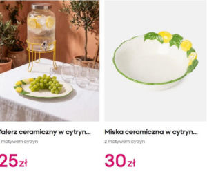 Ta cytrynowa zastawa z Pepco oczaruje każdego. Sprawi, że poczujesz się jak na Wybrzeżu Amalfi!