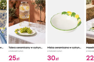 Ta cytrynowa zastawa z Pepco oczaruje każdego. Sprawi, że poczujesz się jak na Wybrzeżu Amalfi!