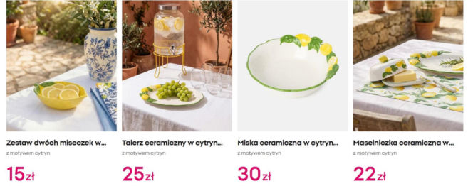 Ta cytrynowa zastawa z Pepco oczaruje każdego. Sprawi, że poczujesz się jak na Wybrzeżu Amalfi!