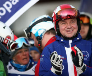 Andrzej na nartach