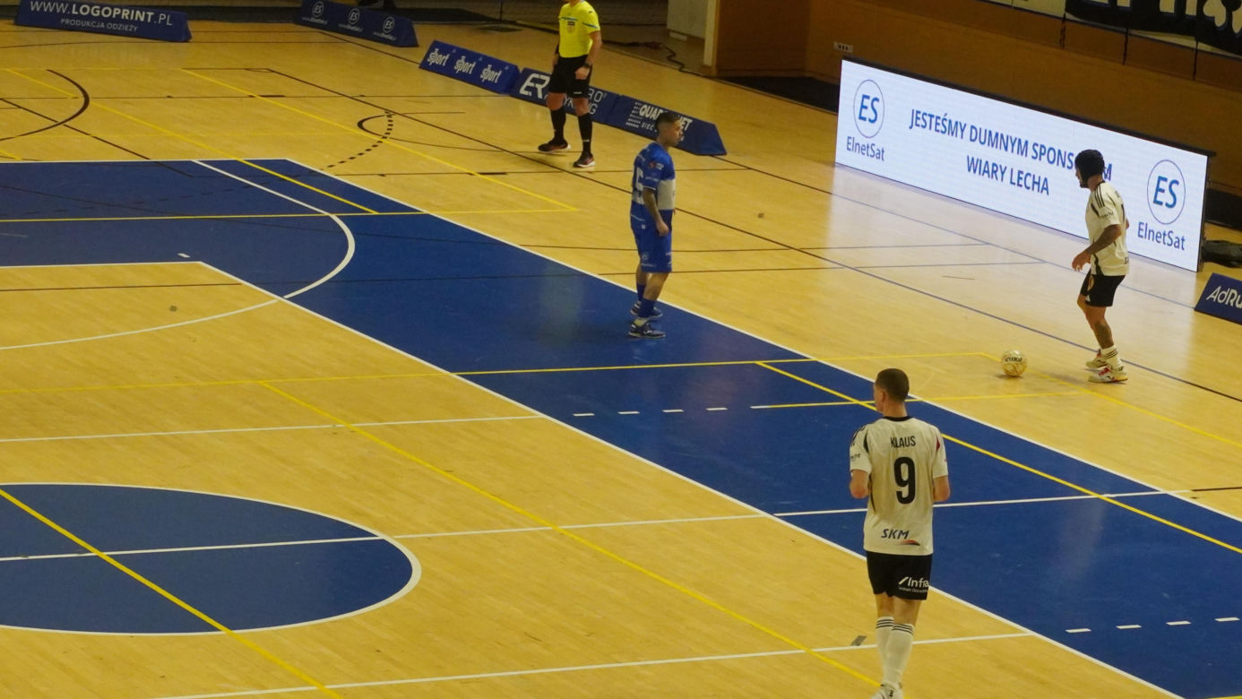 Drużyna Wiary Lecha - Legia Warszawa w 1/16 Pucharu Polski w futsalu