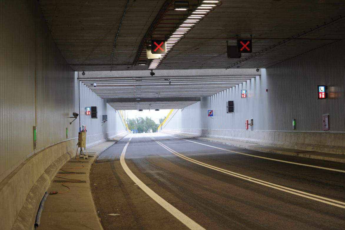 Otwarcie tunelu w Świnoujściu, byliśmy tam pierwsi