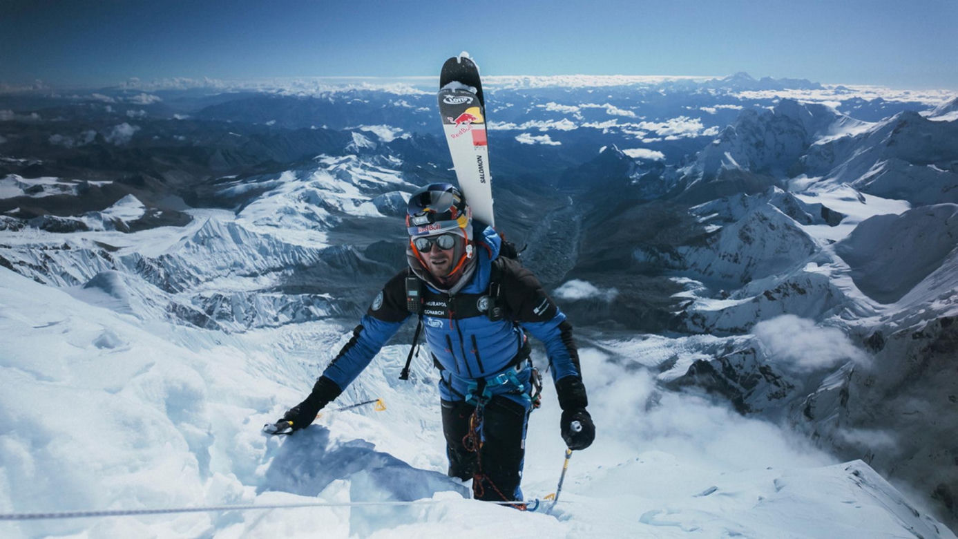 Andrzej Bargiel zjechał na nartach z Mount Everest