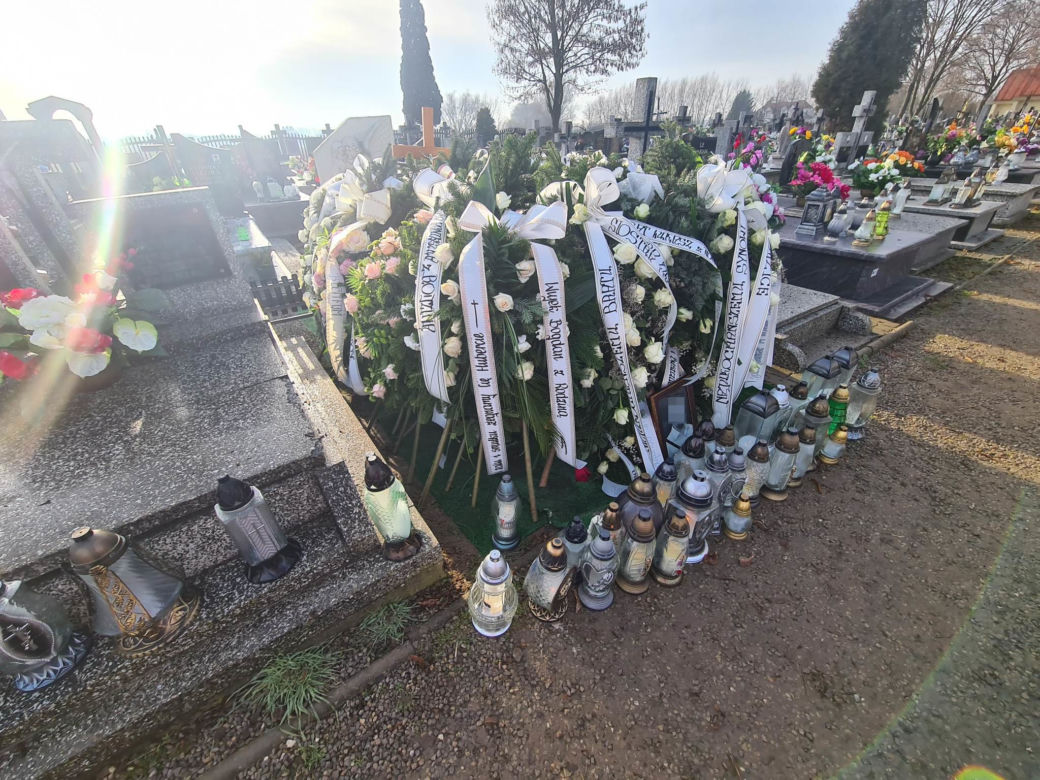 Grób druha z OSP Wrzawy [GALERIA]