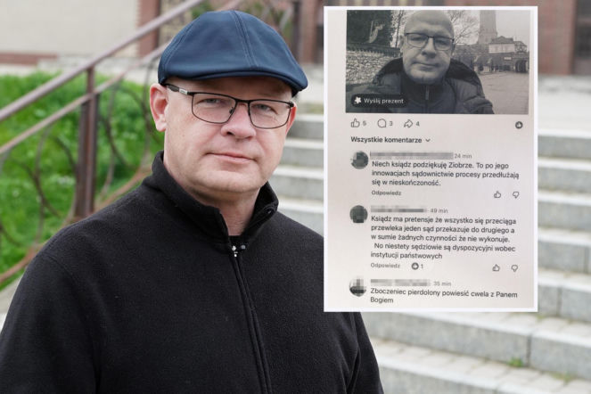 Internetowy hejter życzył księdzu śmierci. W sądzie spuścił wzrok i przeprosił
