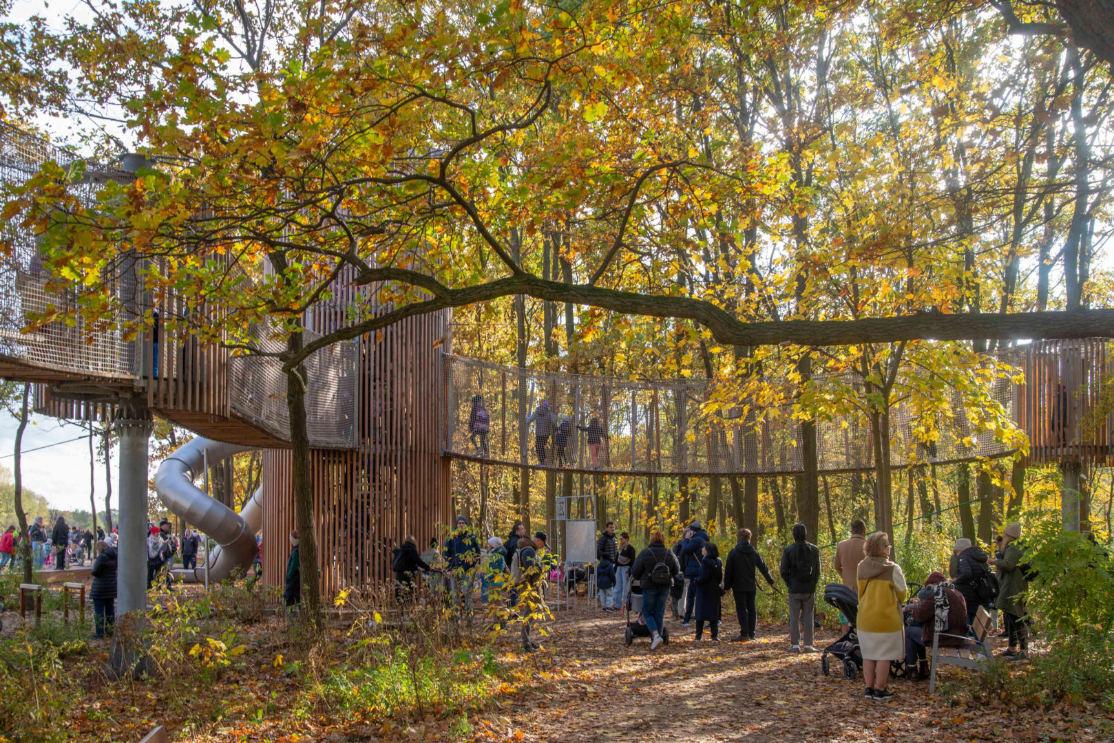 Park Żerański – park linowy