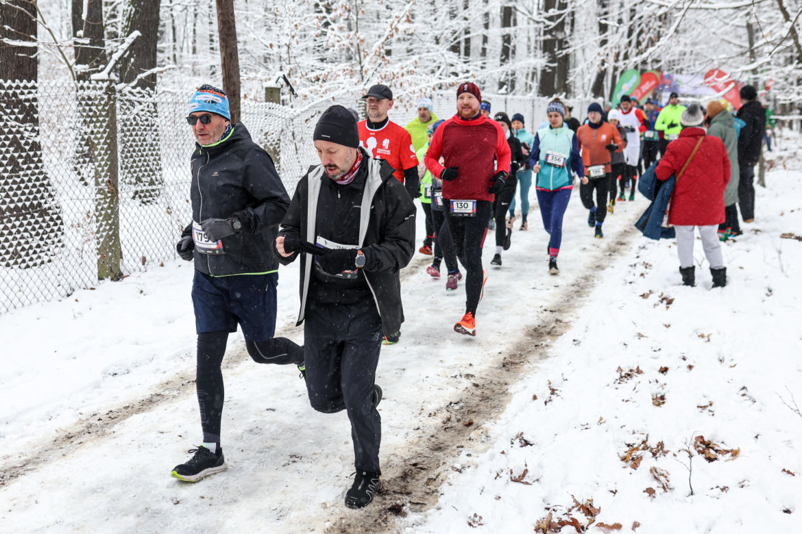 Za nami kolejny bieg z cyklu City Trail w Katowicach w pięknej, zimowej aurze
