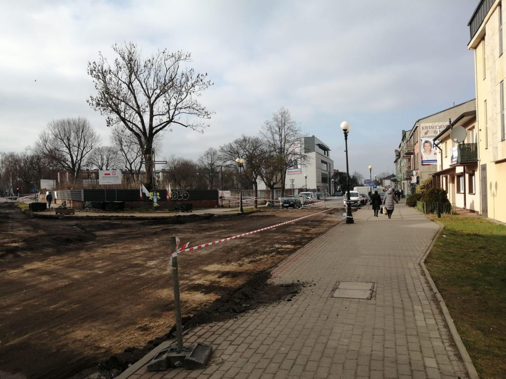 Utrudnienia w centrum Siedlec. Ruszył remont Cmentarnej i Niedziałka.