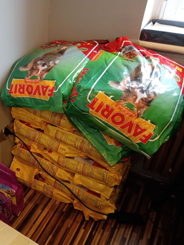 To mała być mała zbiórka dla schroniska. W tydzień zebrał półtorej tony karmy dla psów i kotów 
