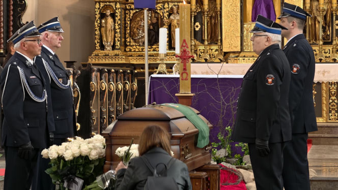 Pogrzeb burmistrza Koźmina Wielkopolskiego