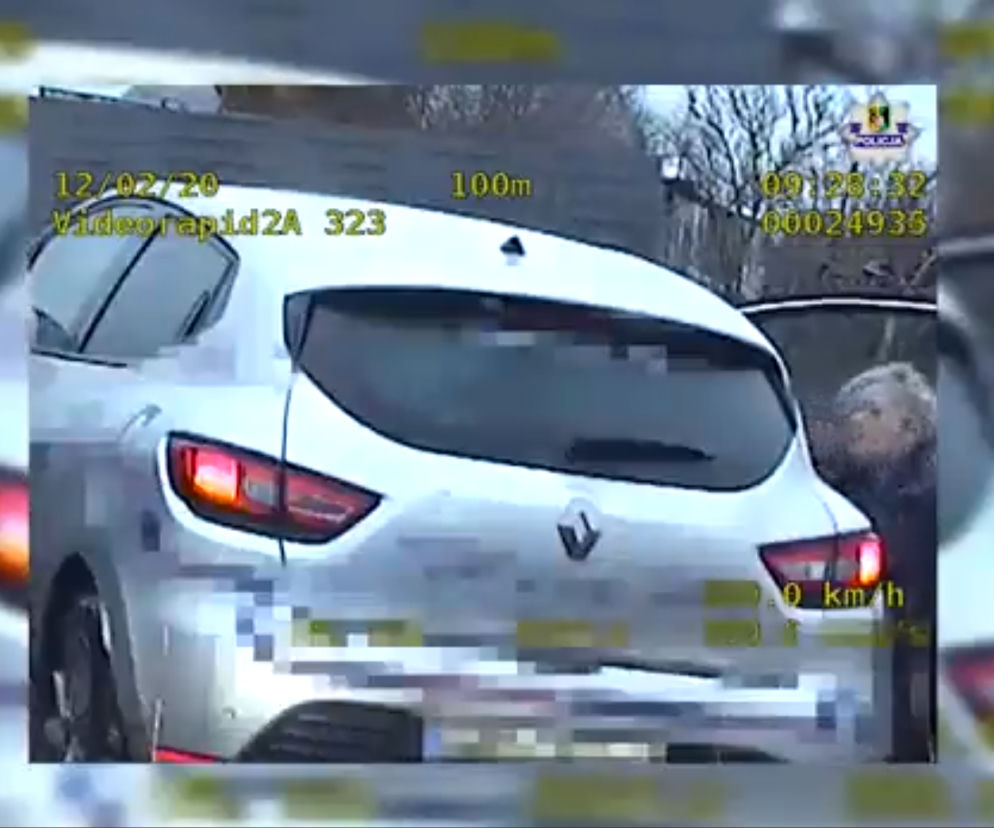 Pomorskie: Pościg za kierowcą skradzionego auta. Był kompletnie naćpany! [WIDEO]