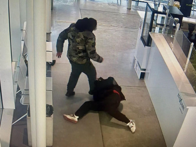 Rozbój na dworcu w Goleniowie