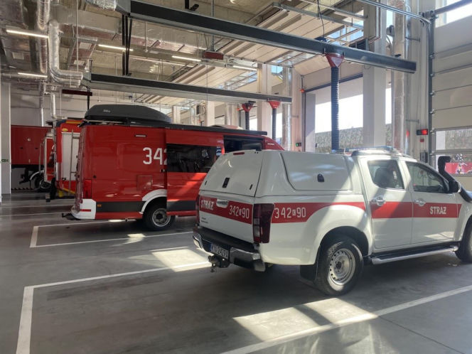 Nowa siedziba Jednostki Ratowniczo Gaśniczej numer 2 w Nowym Sączu