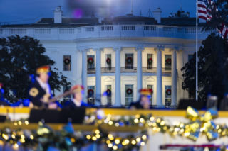 Odpalenie choinki świątecznej pod Białym Domem