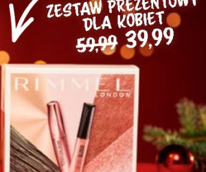 Rimmel, zestaw prezentowy, maskara Wonder Luxe i błyszczyk OhMy Gloss (39,99 zł/ 1 zestaw).