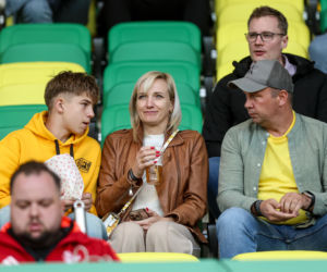 GKS Katowice - Lechia Gdańsk: Zdjęcia kibiców i zawodników z meczu 25. kolejki PKO BP Ekstraklasy