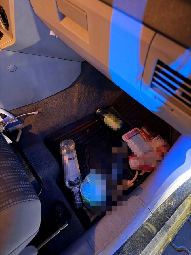 Pijana 39-latka wjechała w słup. Straciła prawo jazdy i auto