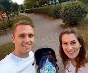 Paweł Zatorski z żoną Agnieszką