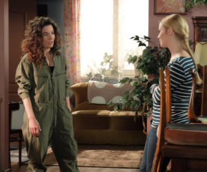 Pierwsza miłość. Paulina (Julia Pogrebińska), Emilka (Anna Ilczuk)
