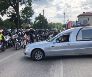 Pogrzeb motocyklistki Karoliny z Zielonki