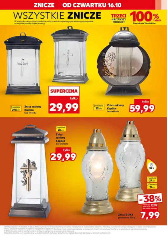 Ceny zniczy - Kaufland