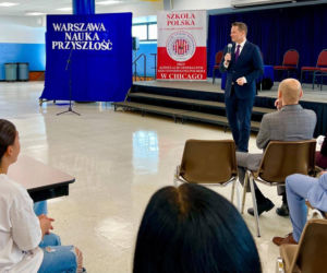 Rafał Trzaskowski z wizytą w Chicago