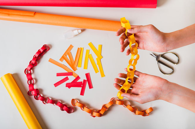 Ozdoby świąteczne z papieru