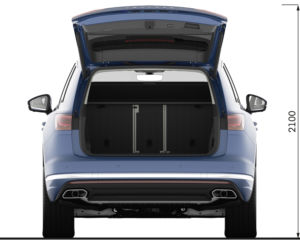 2018 Volkswagen Touareg - wymiary nadwozia