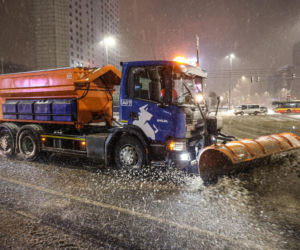 Warszawa w śniegu