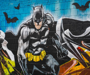 Przy ul. Mieszka I w Siedlcach można podziwiać całą galerię murali i graffiti