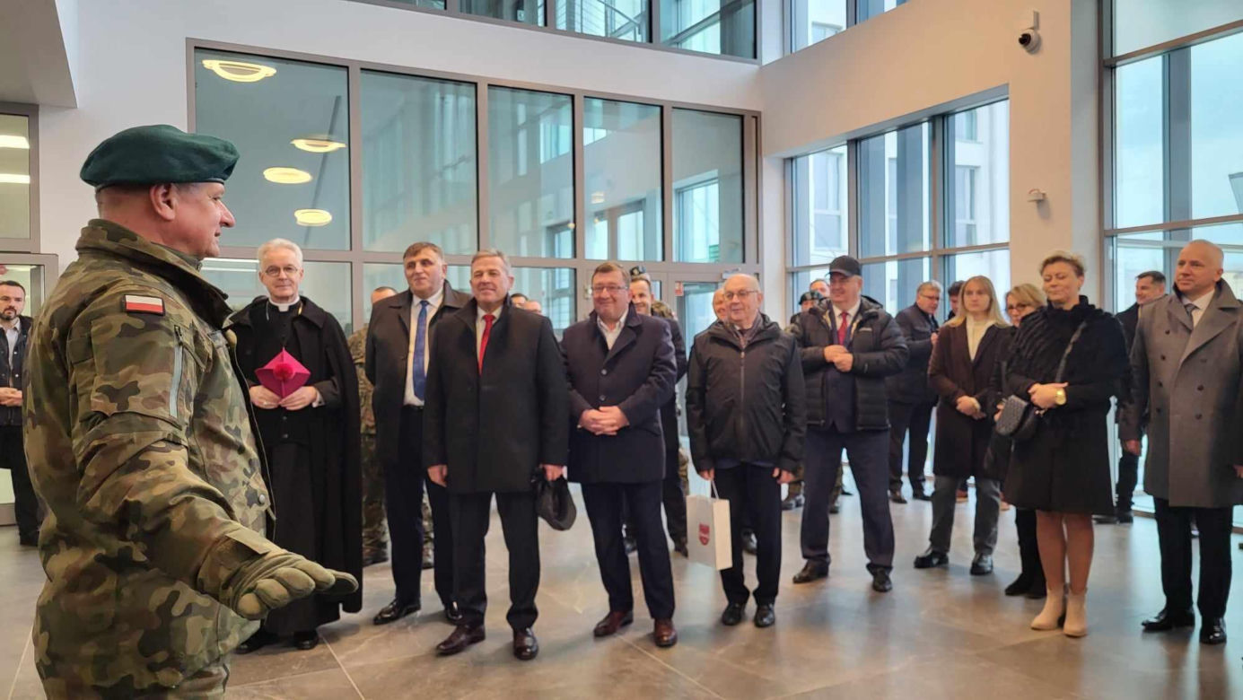 Otwarcie budynku sztabu 18 Dywizji Zmechanizowanej