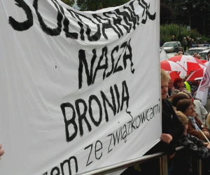 Protest nauczycieli we Wrocławiu
