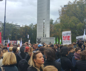 Czarny protest w Warszawie 22 września
