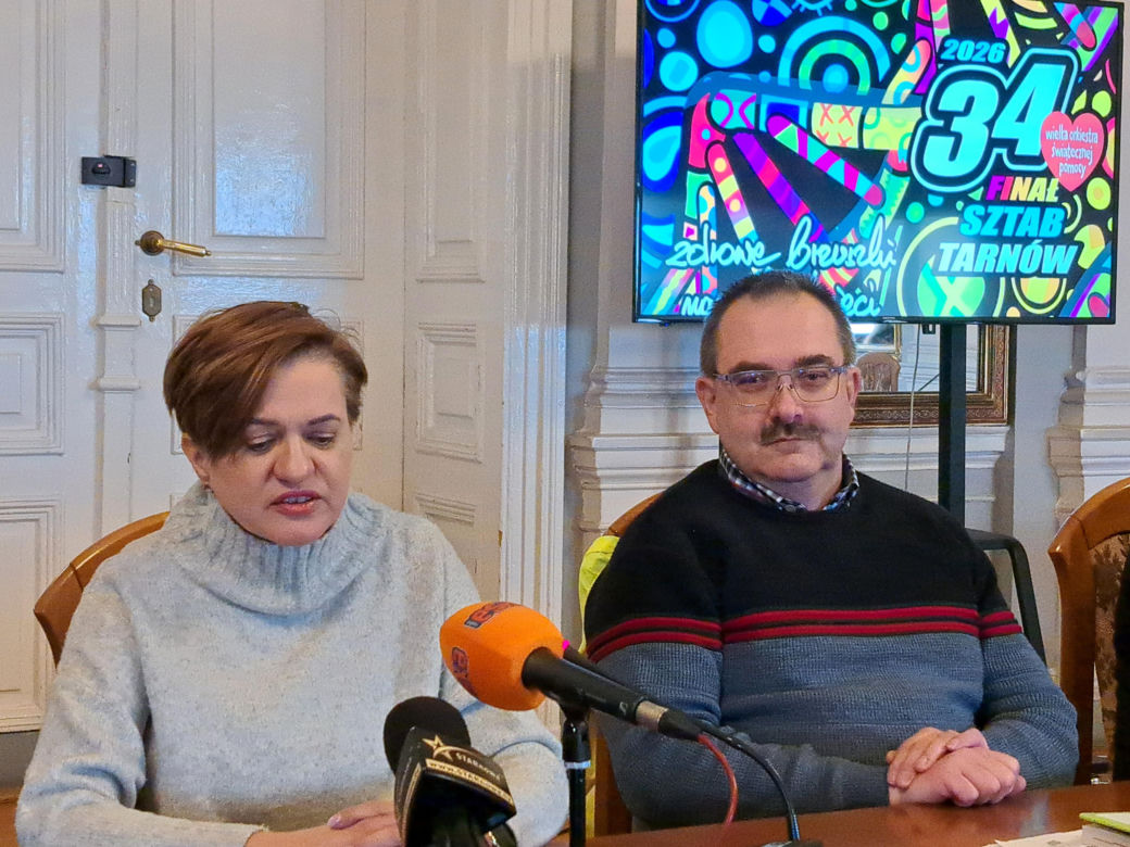 WOŚP 2026 w Tarnowie - konferencja
