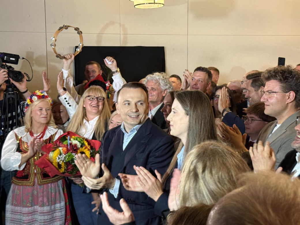 Sztab Łukasza Gibały po wyborach na prezydenta Krakowa