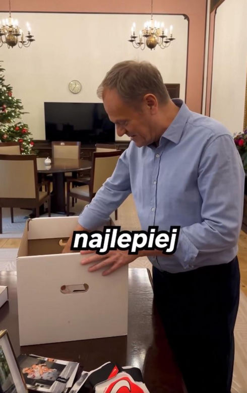 Tu rządzi dziadek Tusk