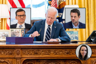 Biden pogodził Trzaskowskiego z Morawieckim. Kraj o Warszawie. Felieton