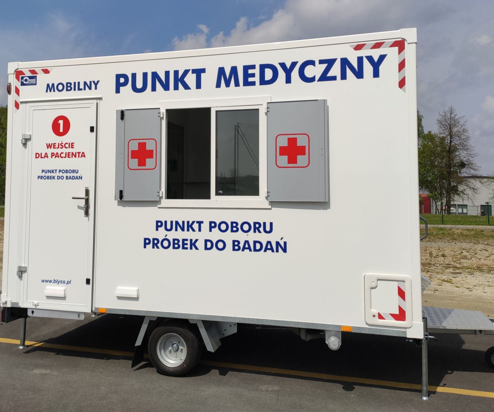 Wymazobus należący do Starostwa Powiatowego w Miliczu