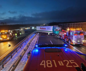 Zablokowana droga S7 w Skarżysku-Kamiennej