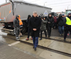 Protest podwykonawców firmy Astaldi