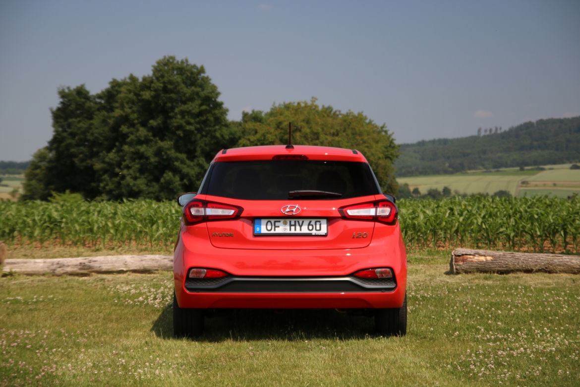 Hyundai i20 1.0 T-GDI 120 KM 6MT (lifting 2018) Tomato Red