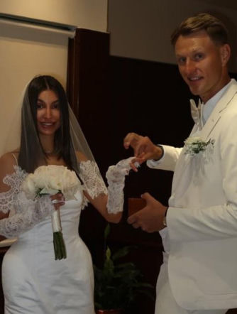 Adrian Meronk i Melania ślub