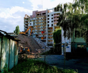 Rozbiórka Domu Marynarza - czerwiec 2020