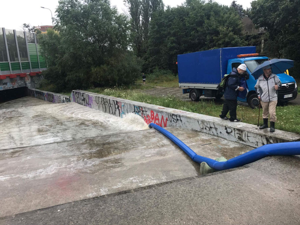 Podtopienia w Gdańsku