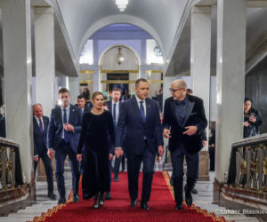 Marta Nawrocka na jubileuszu Teatru Wielkiego