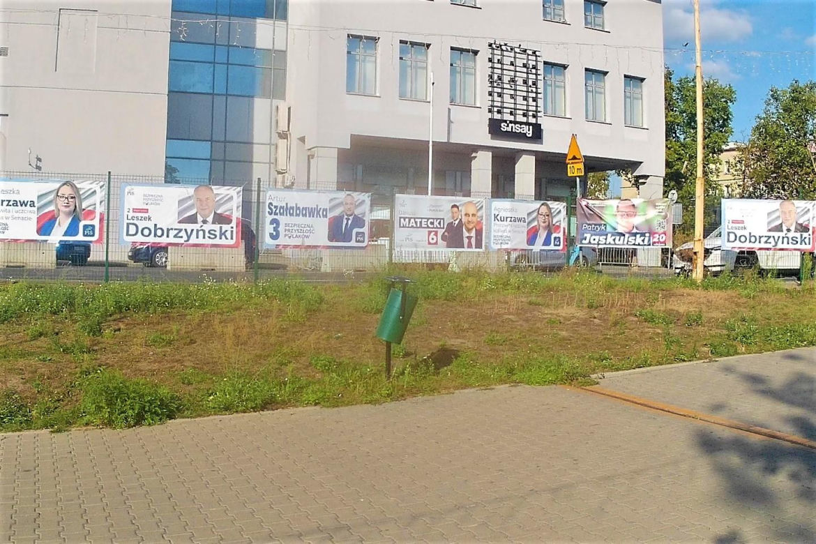 Kampania wyborcza i chaos estetyczny w Szczecinie