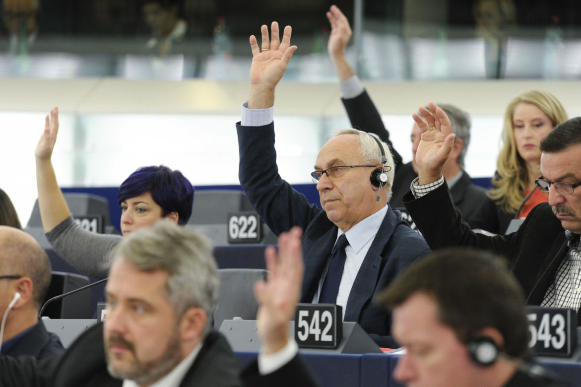 Adam Gierek w Europarlamencie