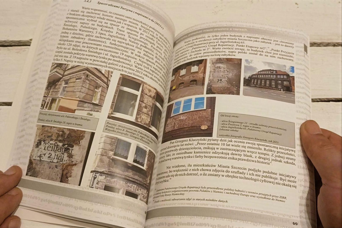 Premiera książki Poliny Wierzchowiec "Spod tynku. Przeszłość miasta utrwalona w napisach"